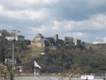 Burg in St. Goar (links vom Rhein)
